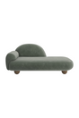 Green Velvet Chaise Lounge | Caracole Cypress | Caracole.eu.com
