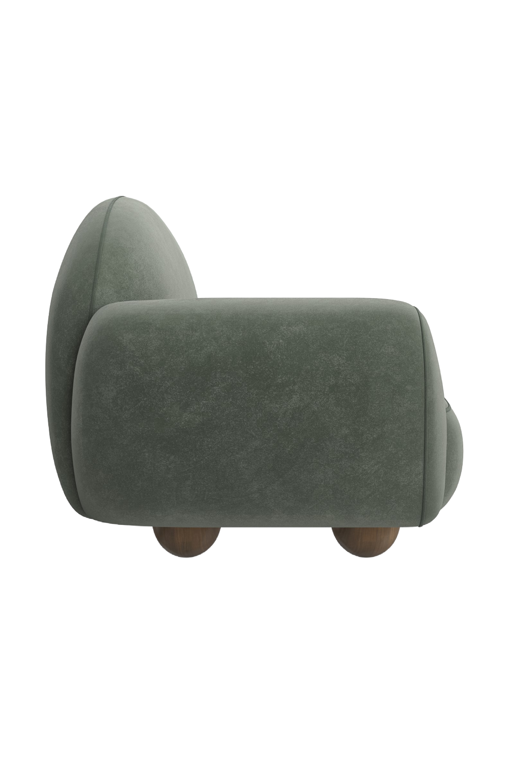 Green Velvet Chaise Lounge | Caracole Cypress | Caracole.eu.com