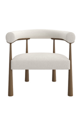 Curved Club Dining Chair | Caracole Bali | Caracole.eu.com