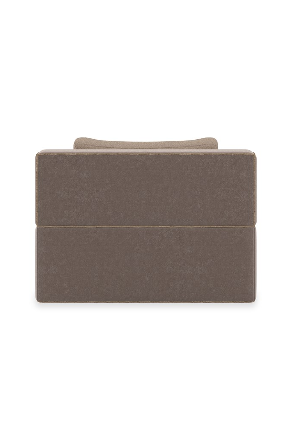Brown Welted Sectional Sofa | Caracole Marbella