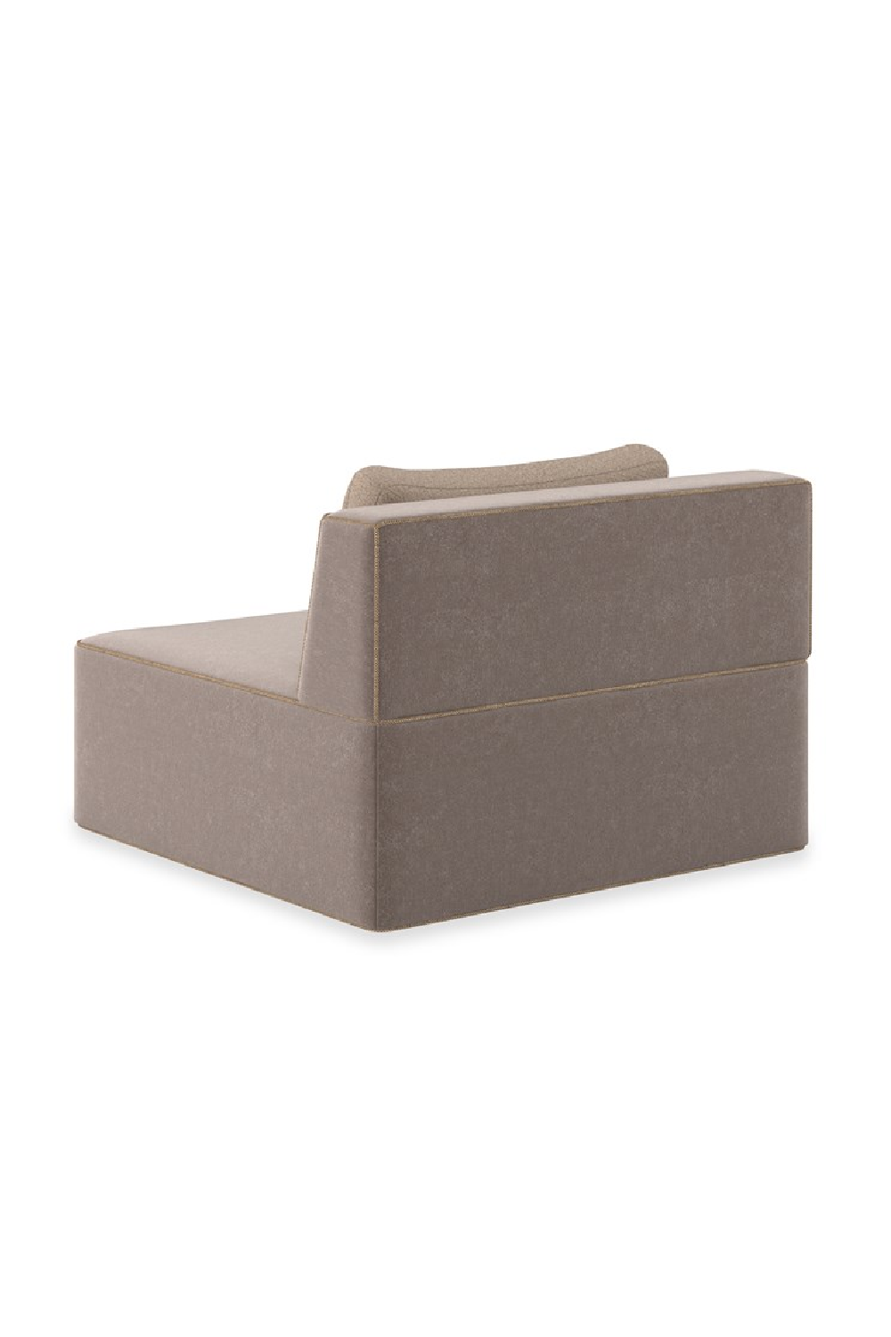 Brown Welted Sectional Sofa | Caracole Marbella | Caracole.eu.com