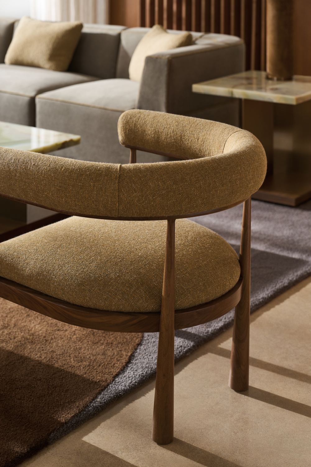 Stone Top End Table | Caracole Cape Verde | Caracole.eu.com