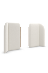 White Upholstered Bed Panels | Caracole Malta | Caracole.eu.com