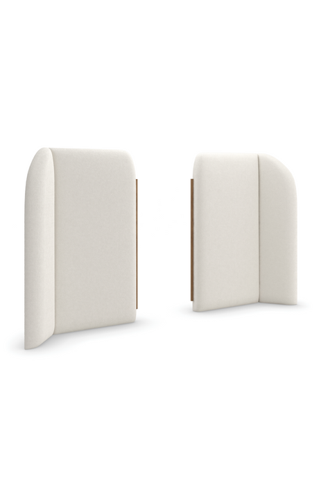 White Upholstered Bed Panels | Caracole Malta | Caracole.eu.com