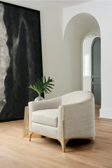 Mid-Century Modern Barrel Chair | Caracole The Svelte | Caracole.eu.com