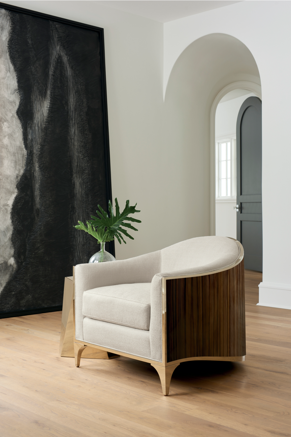 Mid-Century Modern Barrel Chair | Caracole The Svelte | Caracole.eu.com