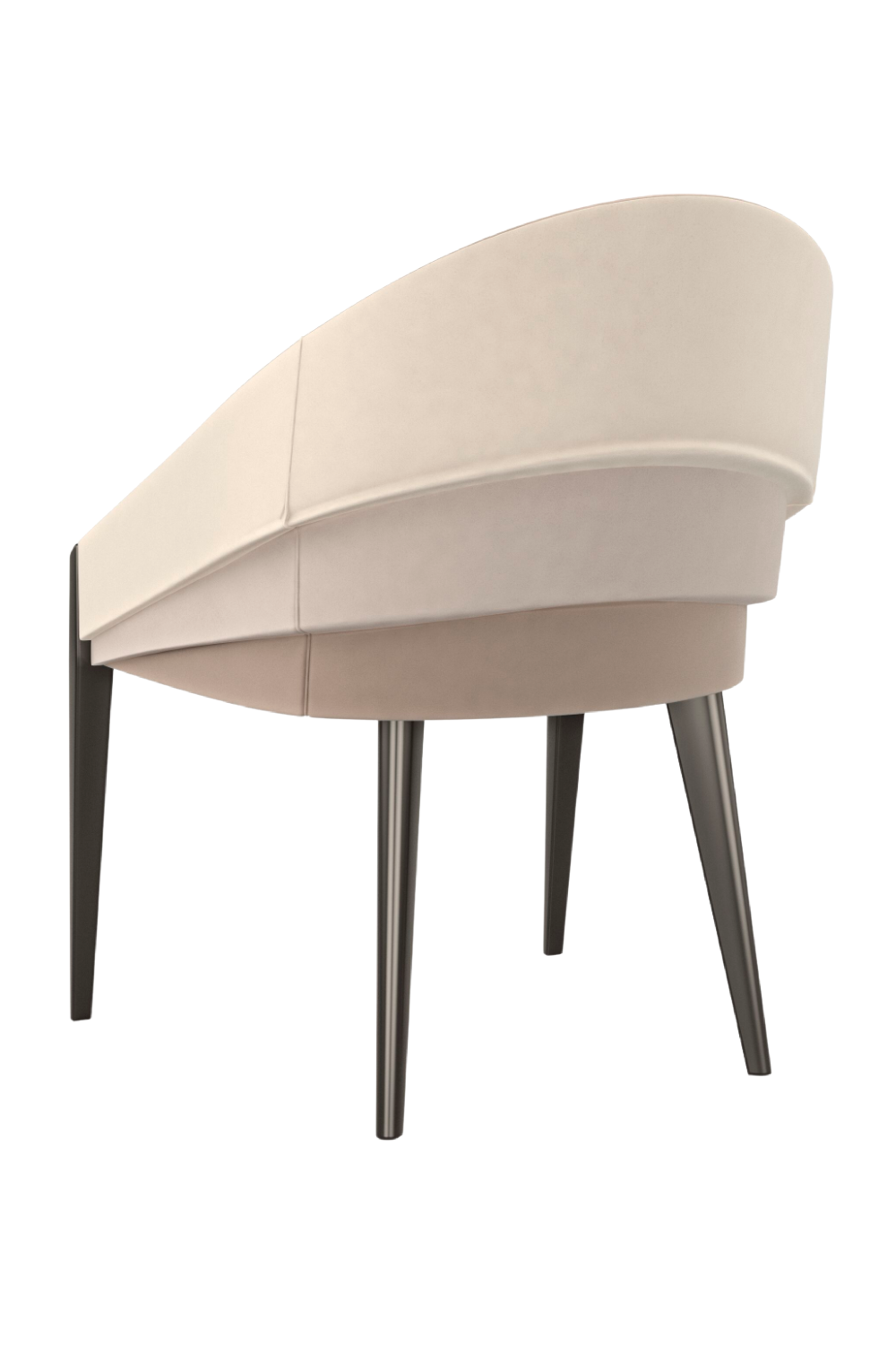 Velvet Modern Accent Chair | Caracole On All Levels | Caracole.eu.com