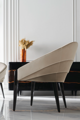 Velvet Modern Accent Chair | Caracole On All Levels | Caracole.eu.com