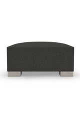 Black Shearling Semi-Circle Lounge | Caracole Act | Caracole.eu.com
