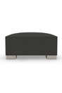 Black Shearling Semi-Circle Lounge | Caracole Act | Caracole.eu.com
