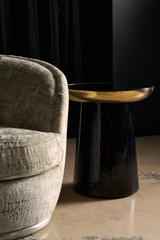 Organic-Shaped Chenille Sofa | Caracole Nebula | Caracole.eu.com