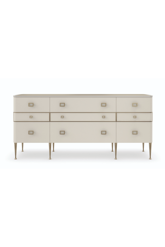 Vegan Leather Dresser | Caracole Curtain Call | Caracole.eu.com
