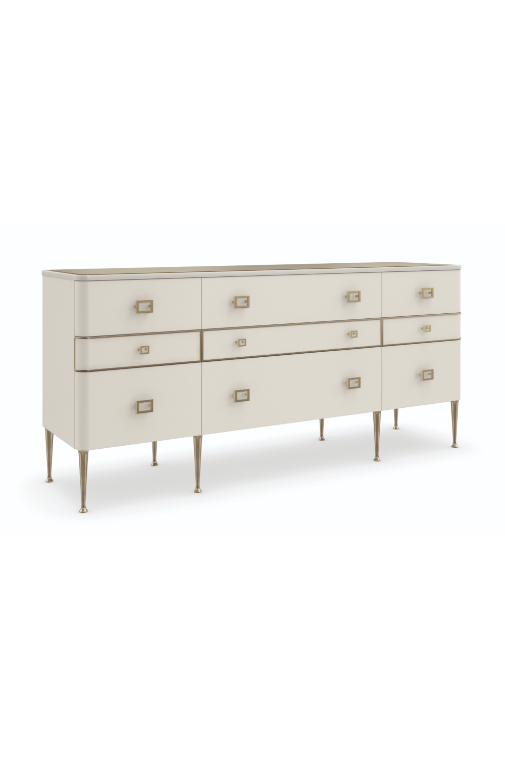 Vegan Leather Dresser | Caracole Curtain Call | Caracole.eu.com