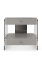 Gray Modern Nightstand | Caracole Opening Night | Oroa.com