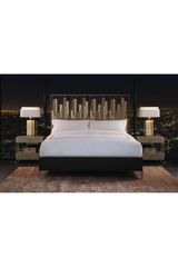 Gray Modern Nightstand | Caracole Opening Night | Oroa.com