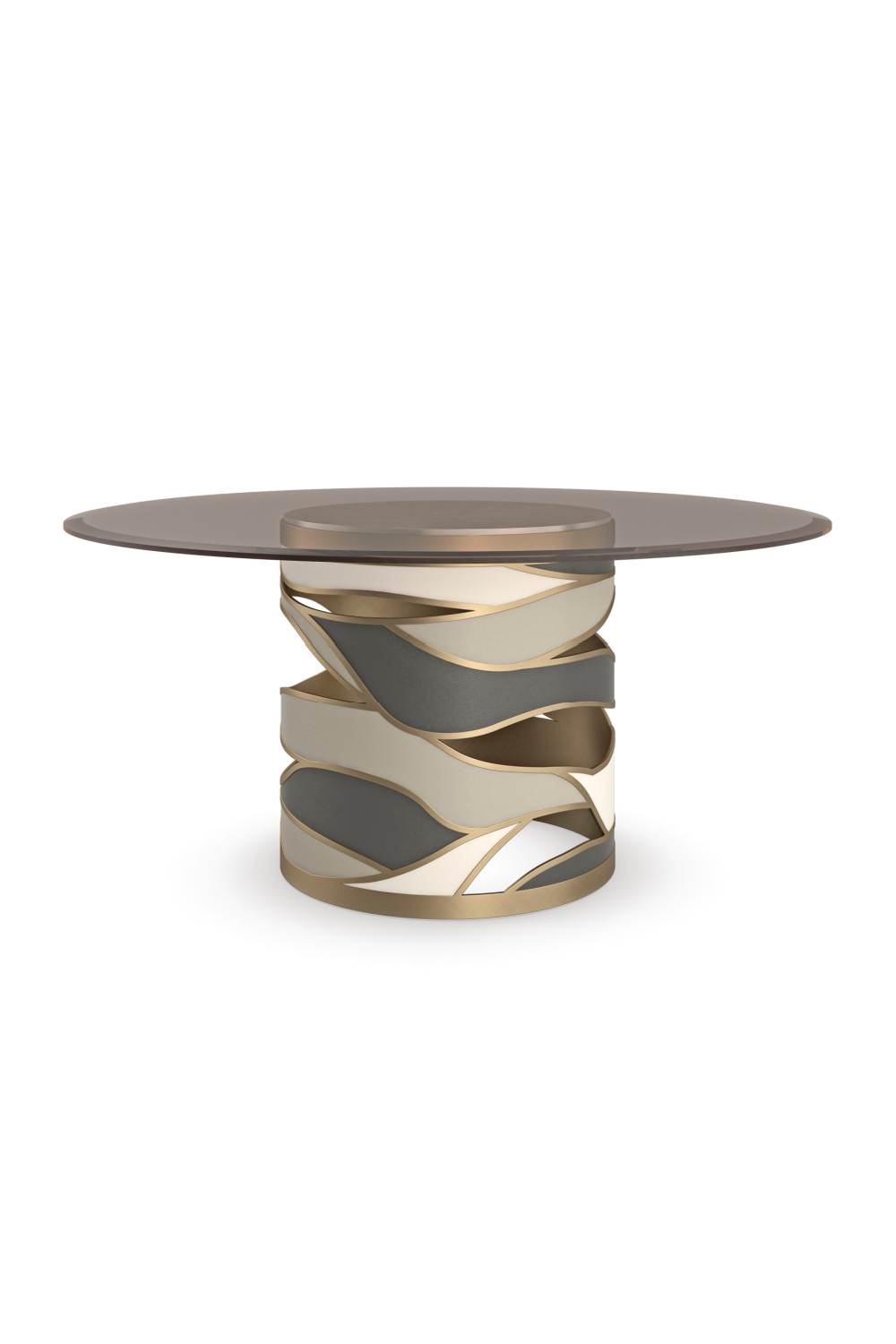 Modern Glass Dining Table | Caracole View From The Top | Caracole.eu.com