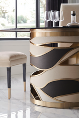 Modern Glass Dining Table | Caracole View From The Top | Caracole.eu.com