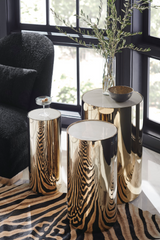 Cylindrical Accent Table | Caracole Round About | Caracole.eu.com