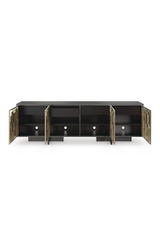 Geometric Patterned Media Cabinet | Caracole Midtown | Caracole.EU.com