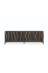 Black Wooden Credenza | Caracole The Skyline | Caracole.eu.com