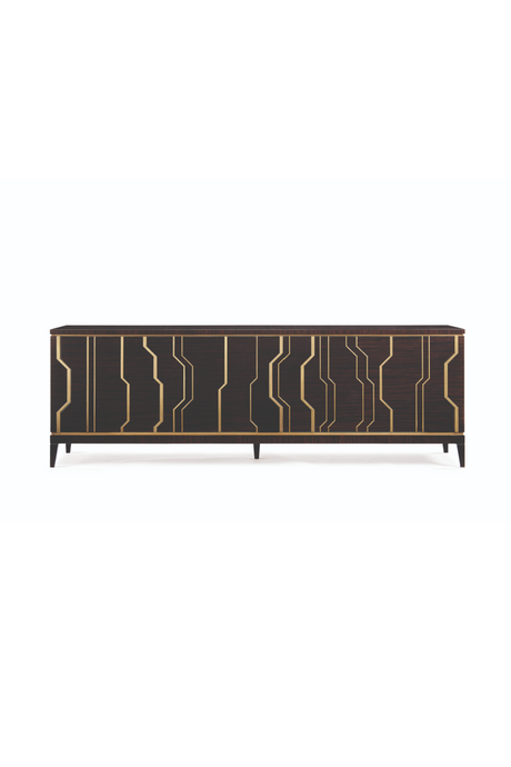 Black Wooden Credenza | Caracole The Skyline | Caracole.eu.com