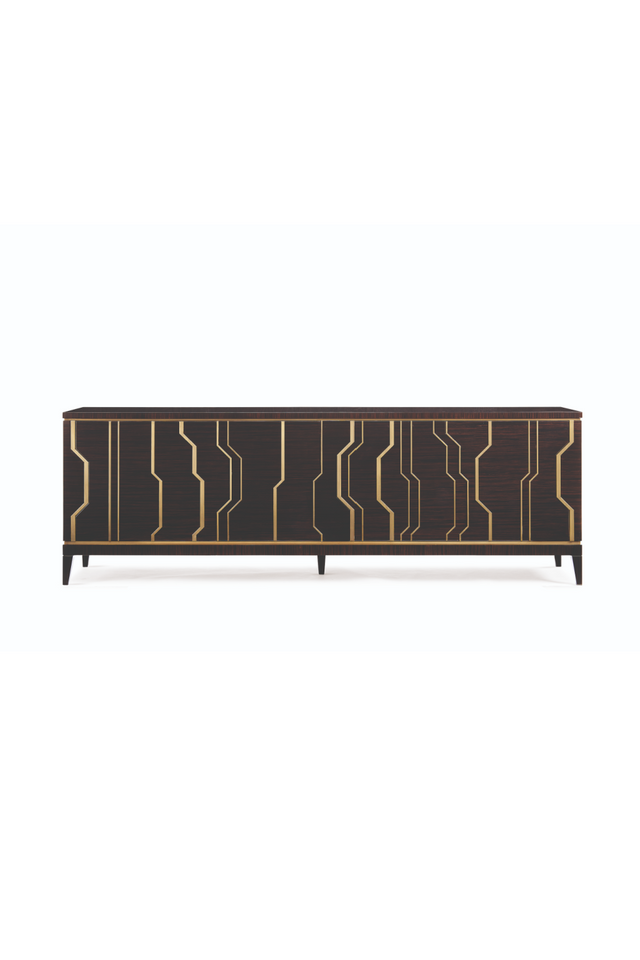 Black Wooden Credenza | Caracole The Skyline | Caracole.eu.com