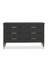 Solid Wood Black Dresser | Caracole The Little Black Dresser | Caracole.eu.com