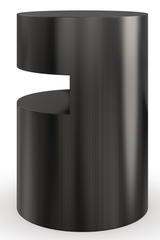 Black Cylindrical End Table | Caracole Constellation | Caracole.eu.com