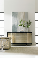 Acrylic Sculpted Side Table | Caracole All Clear | Caracole.eu.com