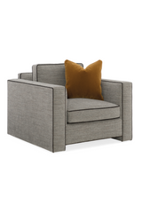 Angular Modern Lounge Chair | Caracole Welt Played | Caracole.eu.com