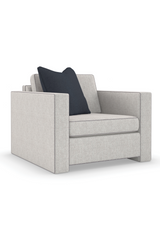 Angular Modern Lounge Chair | Caracole Welt Played | Caracole.eu.com