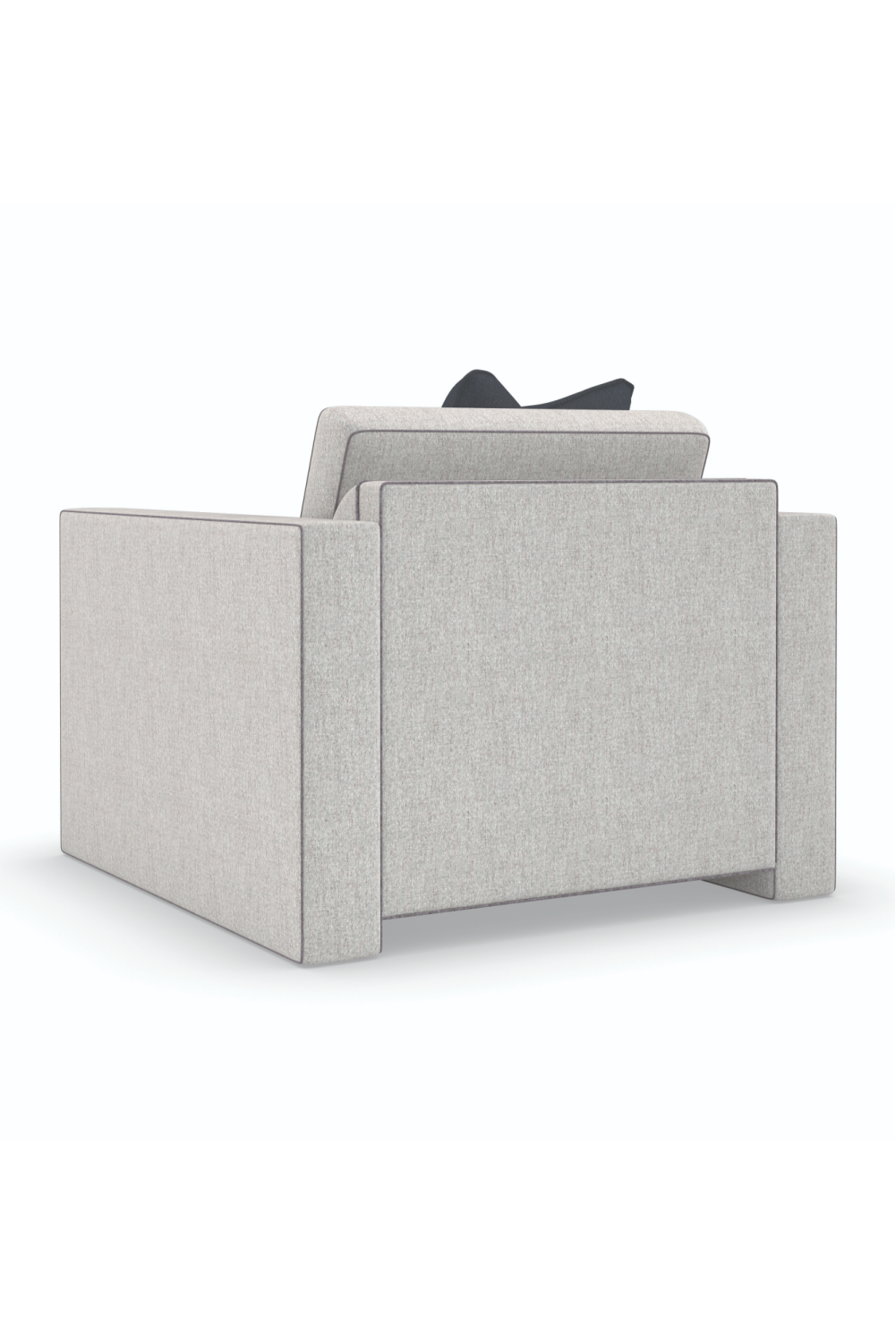 Angular Modern Lounge Chair | Caracole Welt Played | Caracole.eu.com