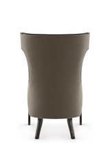 Gray Velvet Wingback Chair | Caracole Wing Tip | Caracole.eu.com