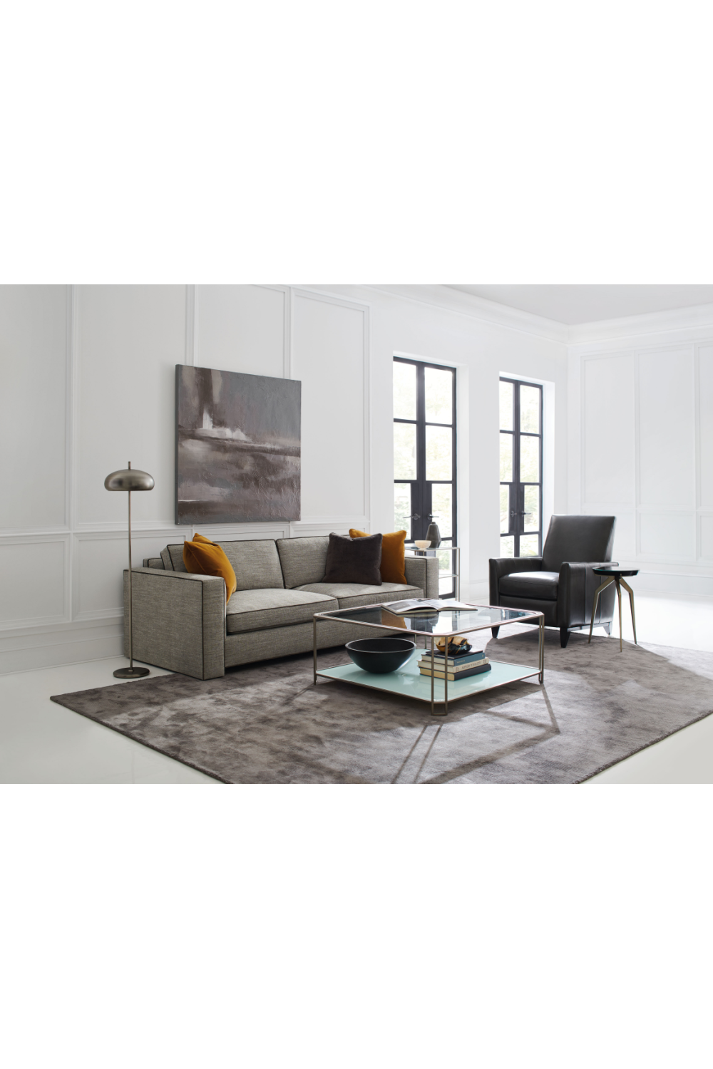 Black Leather Reclining Chair | Caracole Lean On Me | Caracole.eu.com