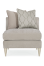 Taupe Modern Sectional Sofa | Caracole Fret Knot | Caracole.eu.com