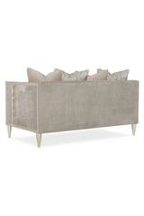 Taupe Modern Sectional Sofa | Caracole Fret Knot | Caracole.eu.com