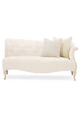 Scrolled Arm Loveseat | Caracole Two To Tango | Caracole.eu.com
