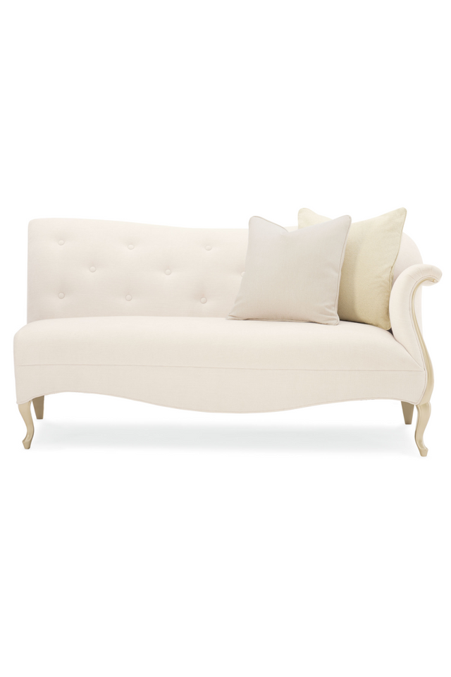 Scrolled Arm Loveseat | Caracole Two To Tango | Caracole.eu.com