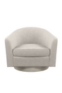 Gray Quilted Swivel Chair | Caracole Fanciful  | Caracole.eu.com