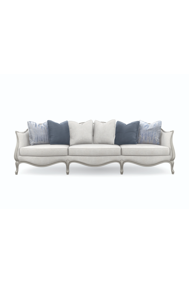 Silver Paint Sofa | Caracole Special Invitation | Caracole.eu.com
