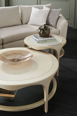 Gray Quilted Curve Loveseat | Caracole Fanciful | Caracole.eu.com