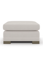Chenille Modern Ottoman | Caracole Deep Retreat | Caracole.eu.com