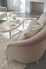 Fretwork Velvet Lounge Chair | Caracole Lattice Entertain You | Caracole.eu.com