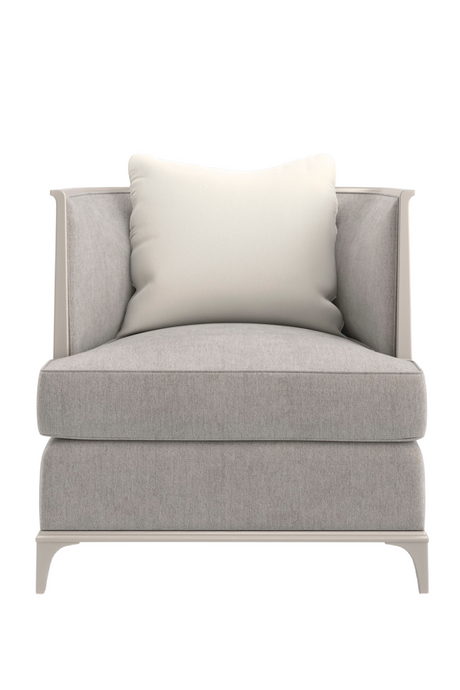 Gray Statement Lounge Chair | Caracole Back In Style | Caracole.eu.com