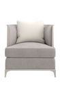 Gray Statement Lounge Chair | Caracole Back In Style | Caracole.eu.com