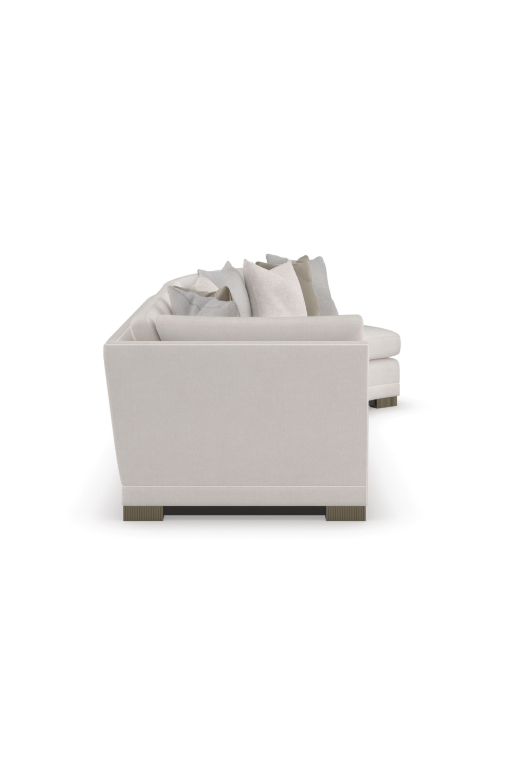 Modern Chenille Modular Sofa | Caracole Deep Retreat | Caracole.eu.com