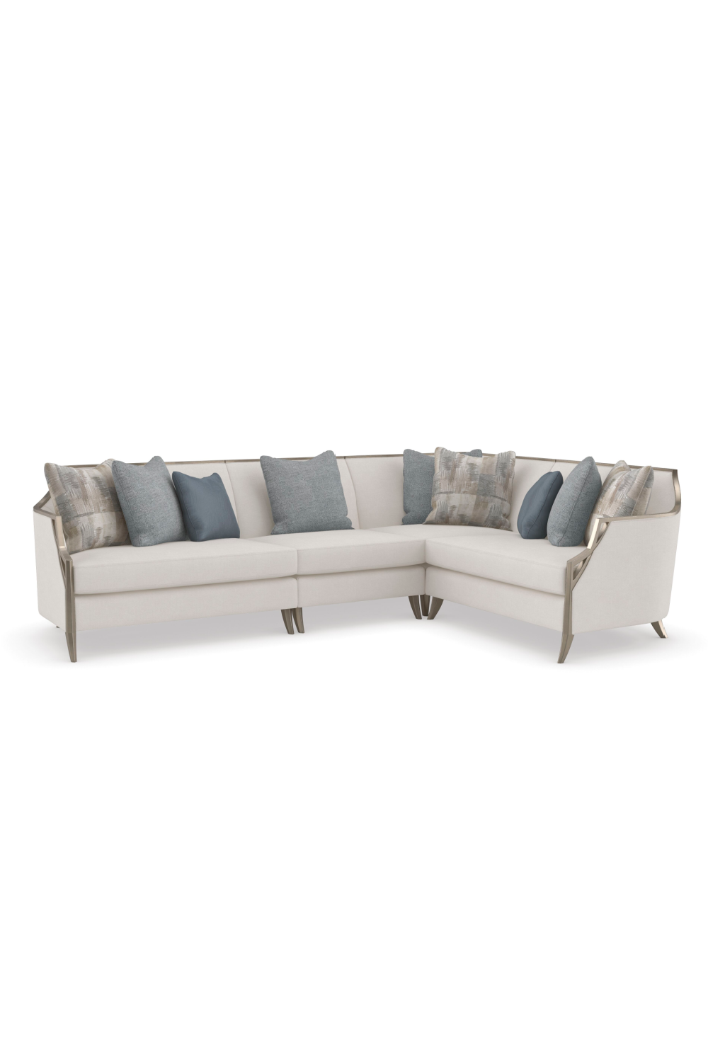 Off-White Sectional Sofa | Caracole X Factor | Caracole.eu.com