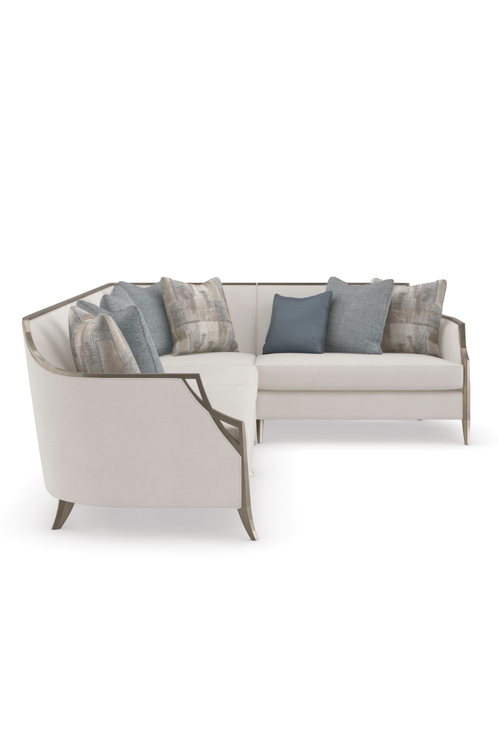 Off-White Sectional Sofa | Caracole X Factor | Caracole.eu.com