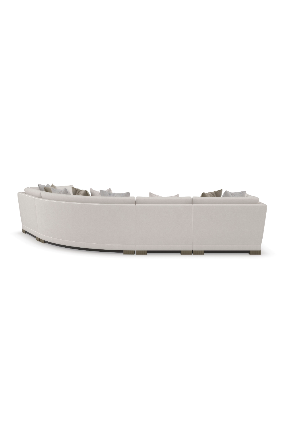 Modern Chenille Modular Sofa | Caracole Deep Retreat | Caracole.eu.com