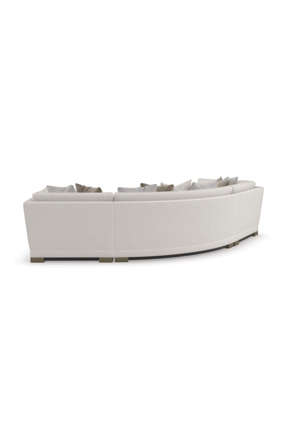 Modern Chenille Modular Sofa | Caracole Deep Retreat | Caracole.eu.com